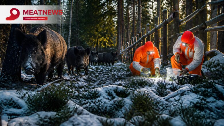Фінляндія зафіксувала перший випадок АЧС серед диких кабанів
